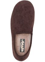 Pantoffels van textiel in corduroy-look 