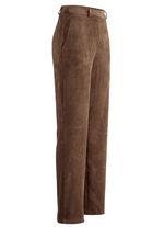 Broek in modieuze breedte COGNAC