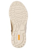 Sportieve heren veterschoenen, breedte H, met uitneembaar voetbed BEIGE