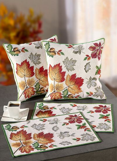 Placemats en kussenhoezen, set van 2 