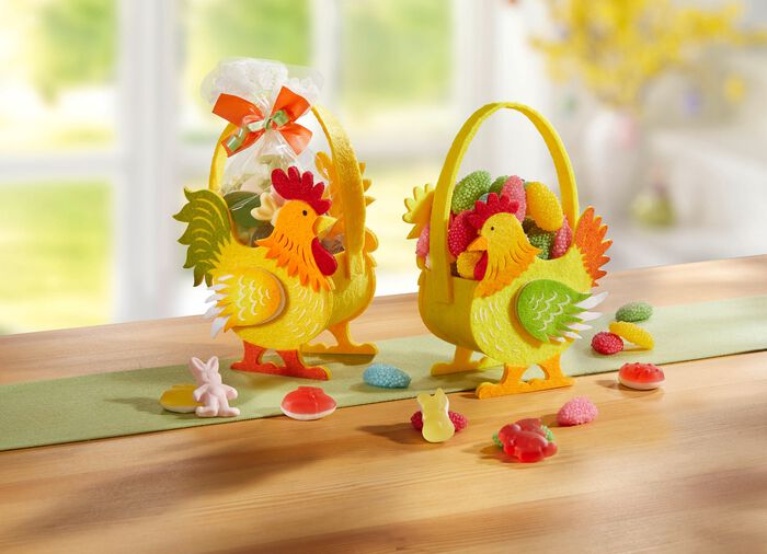 Pasen set haan en kip 