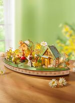 Verlichte paasdecoratie 