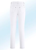 Magic-jeans met mooie studs en trendy franjes 