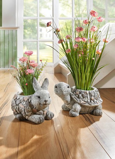 Bosje gras in magnesia pot 