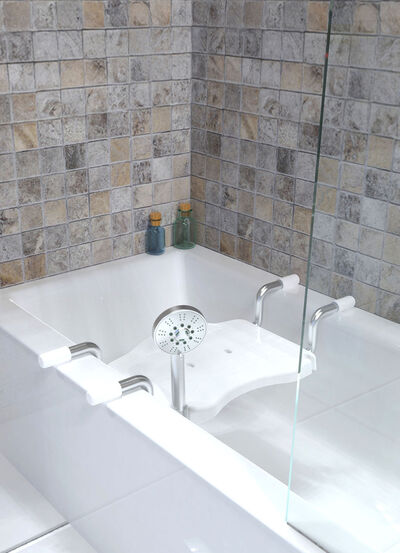 Badzitje van stevig aluminium 