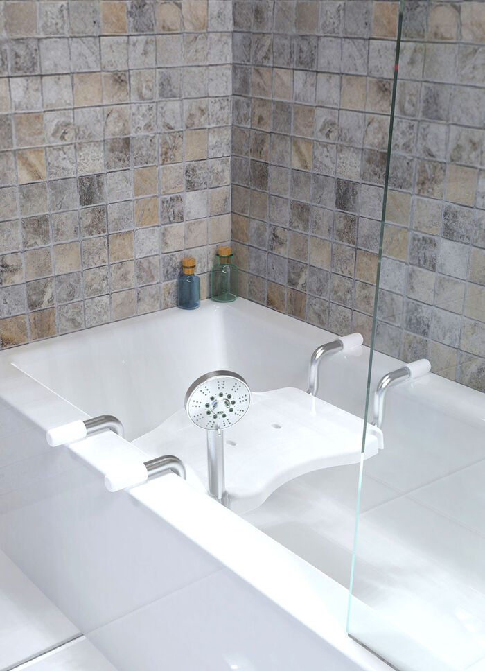 Badzitje van stevig aluminium 