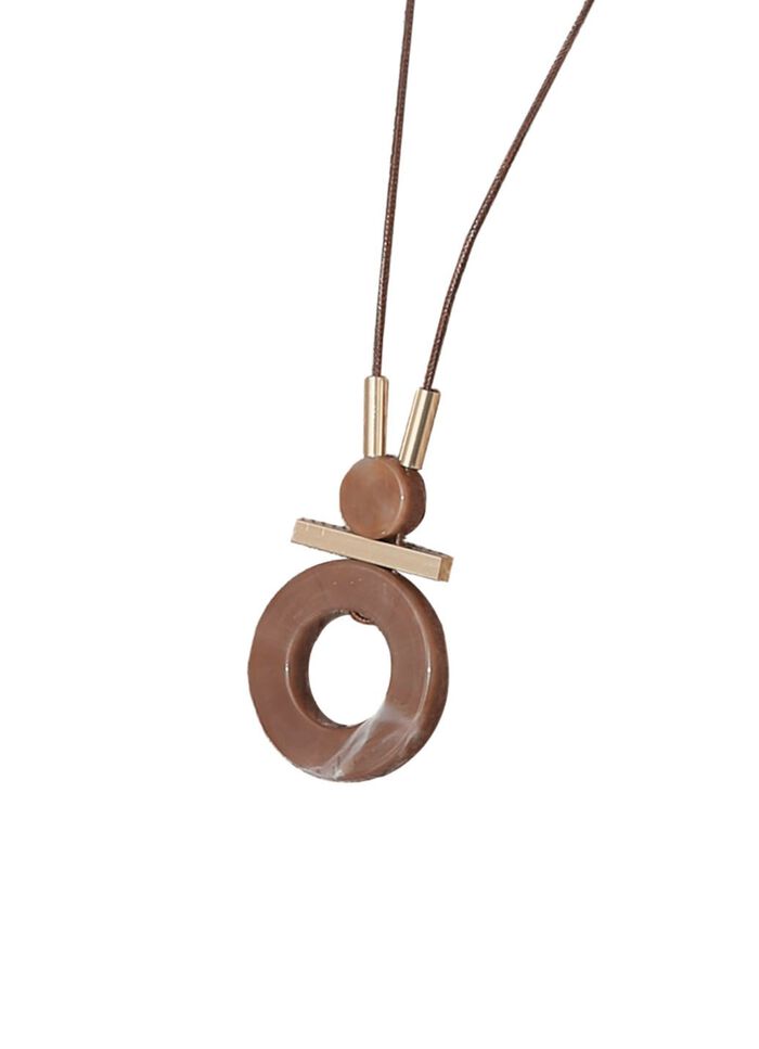 Trendy ketting met hanger 