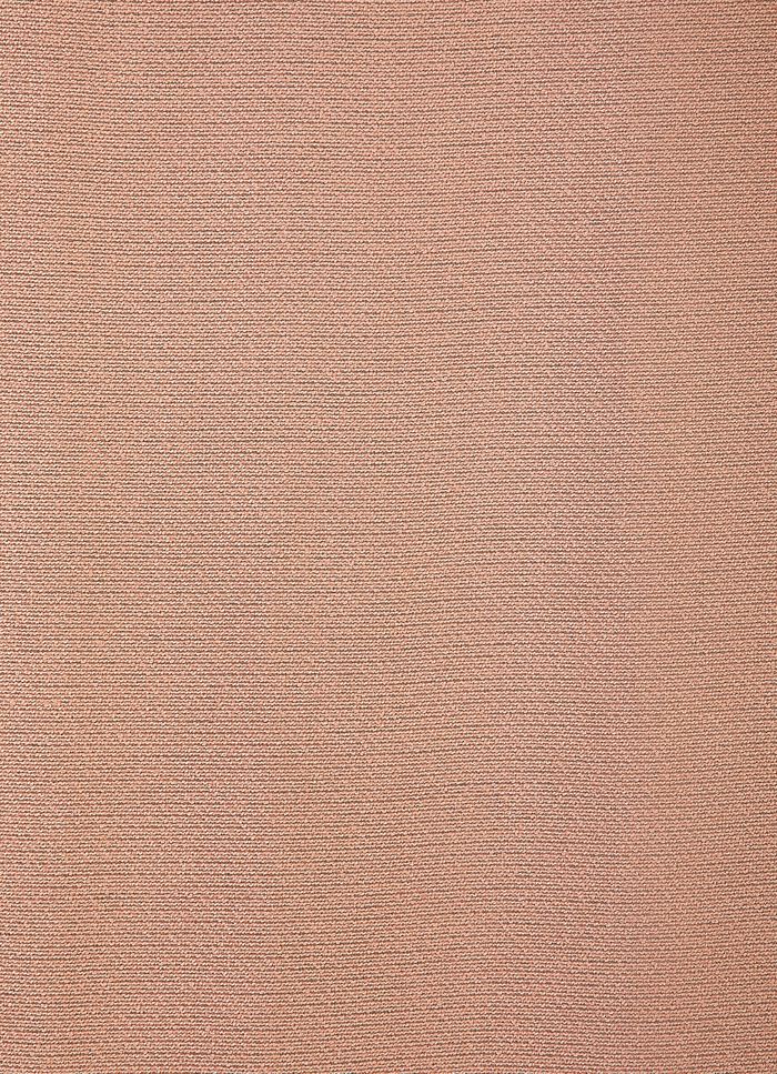 Halfdoorzichtige vitrage met combiband 