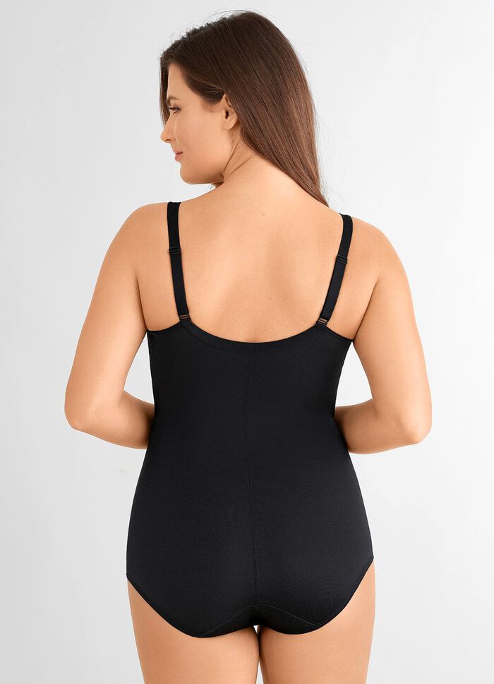 Felina broekcorselet met versteviging ZWART