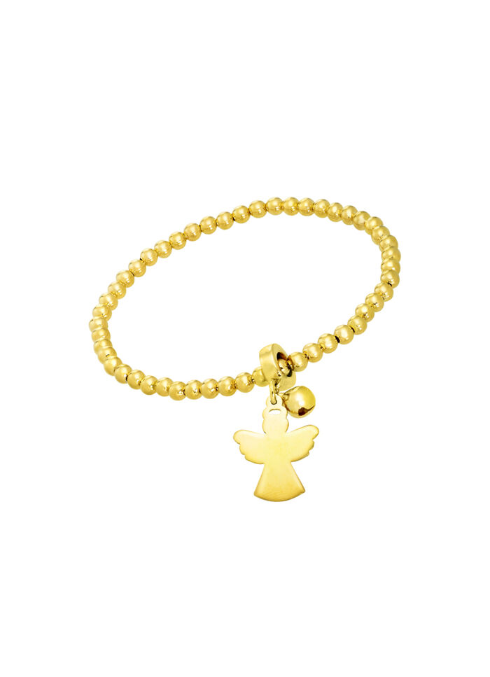 Elastische bolletjesarmband 