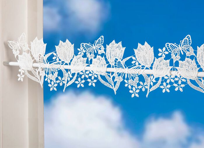 Hoogwaardige paaldecoratie met tulpenmotief 