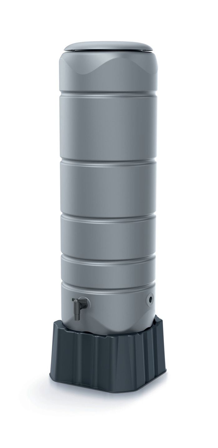 Regenton Tenso, 120L, vierkant, grijs GRIJS