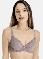 Sassa beugelbh met elastische kant NOUGAT