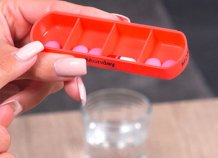 Wellys&reg; pillendoosje voor 7 dagen met etui 