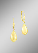 Oorbellen met bungelende druppels in hoogglans 