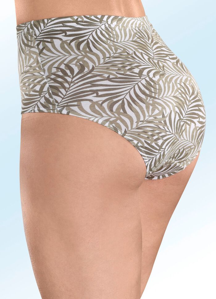 Set van vier slips met een mooi design 