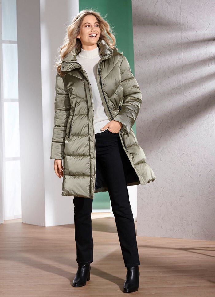 Korte jas met ritszakken 