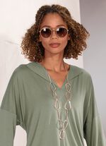 Ros&eacute;goudkleurige ketting 