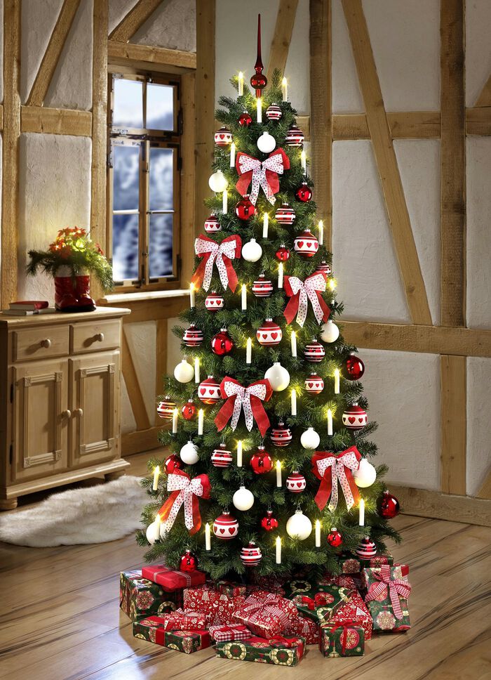 Hoogwaardige, elegante kerstboomversieringen 