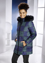 Jas met houndstooth-patroon 