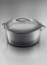 Gietijzeren Nederlandse oven en braadpan 