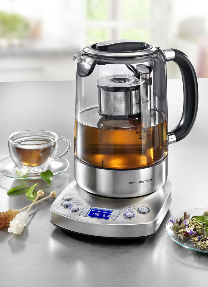 Volautomatische thee en waterkoker