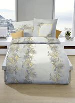 Gemakkelijk te strijken beddengoedset met ritssluiting 