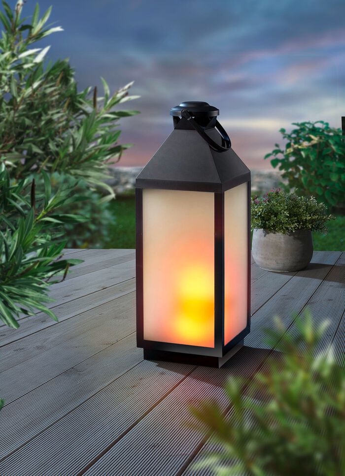 LED-lantaarn met vlameffect 