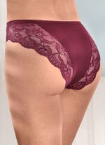 Laurina vierpack slips met elastische kanten bloemenprint 