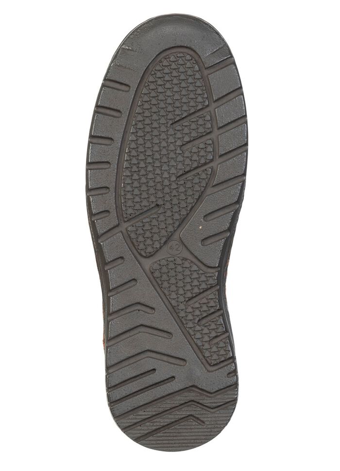 GINO GALANTE, comfortabele herenpantoffels, breedte H, met uitneembaar voetbed 