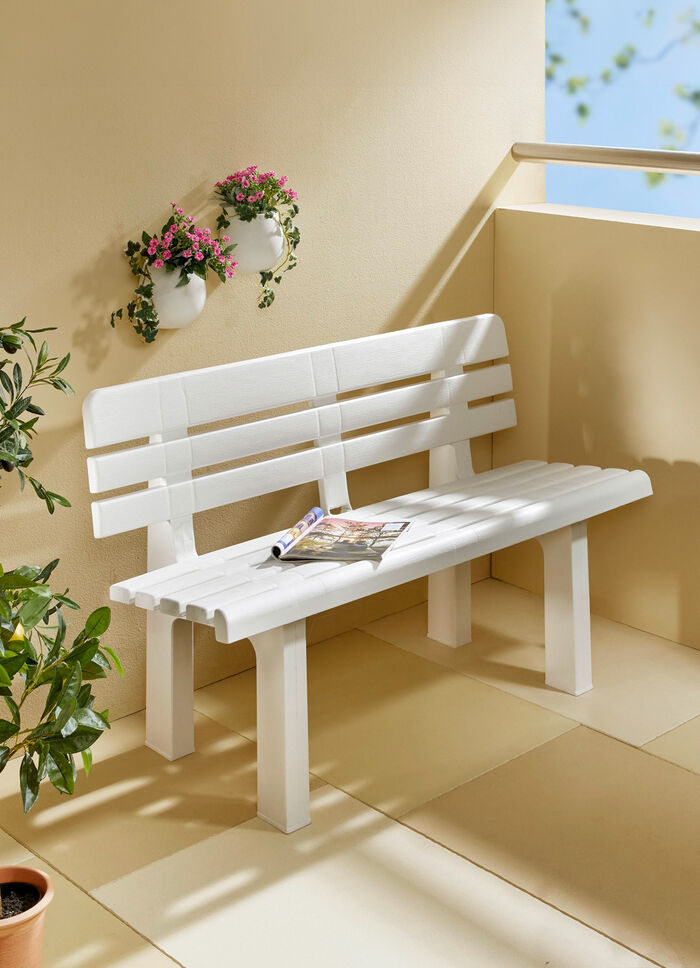 Compacte Genziana bank voor 2 personen 