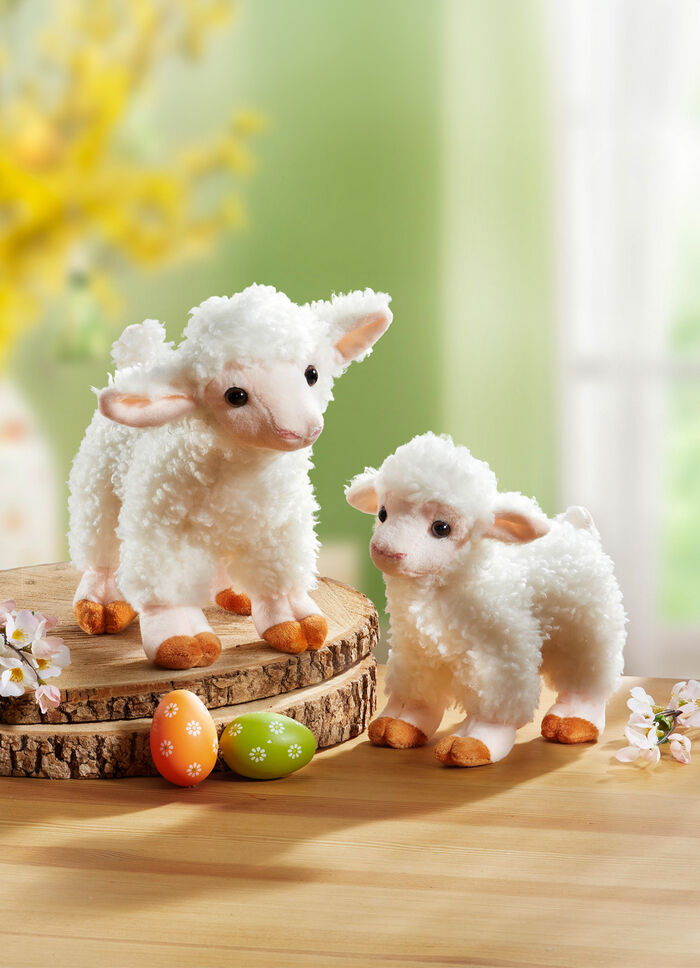 Schaap gemaakt van hoogwaardig pluche, set van 2 