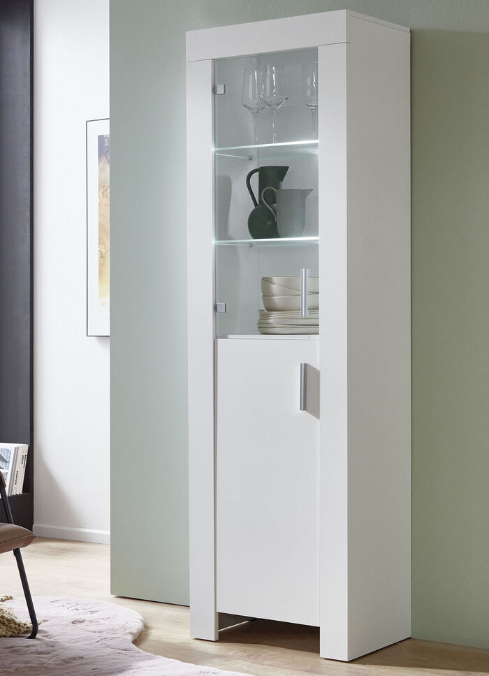 Vitrines met LED-verlichting WIT
