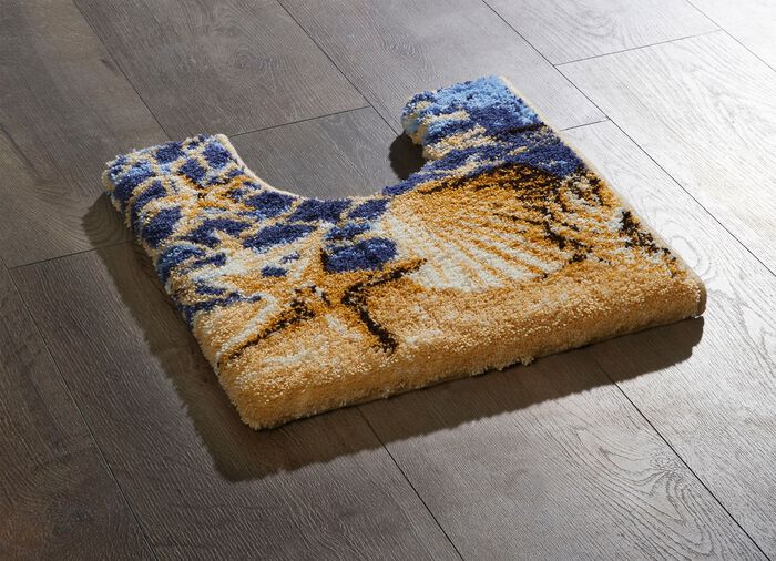 Badmattenset met antislip-onderkant 