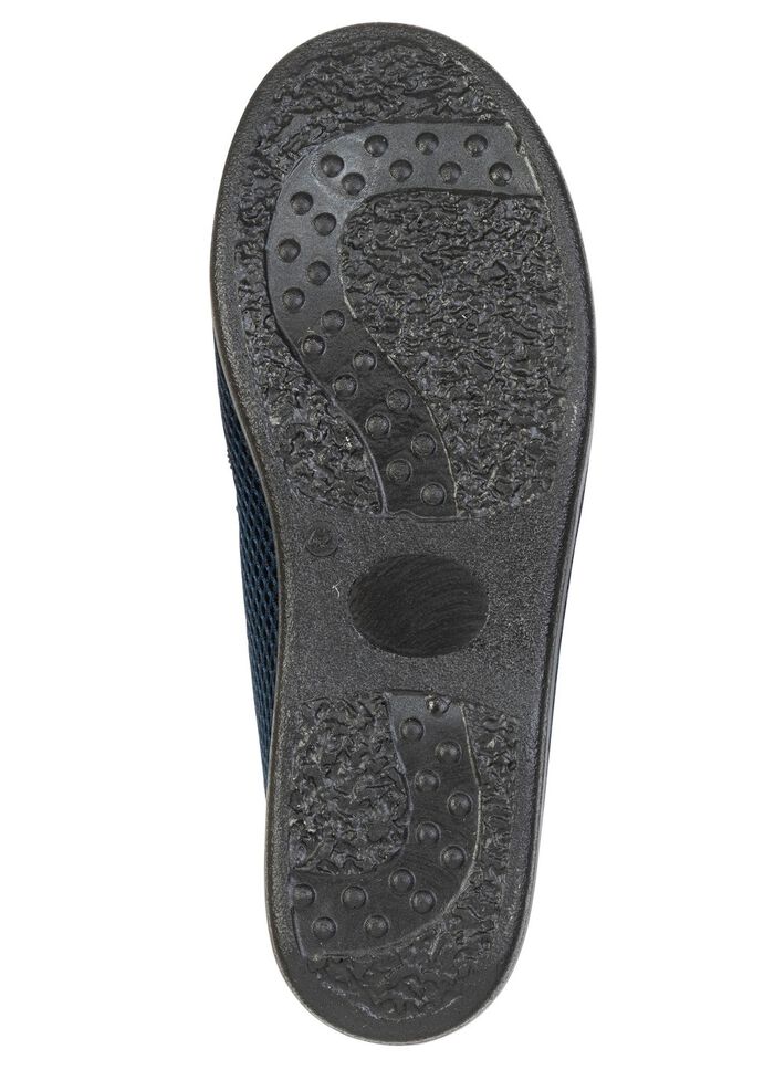 Comfortabele herenpantoffels, breedte H, met anatomisch gevormd voetbed 