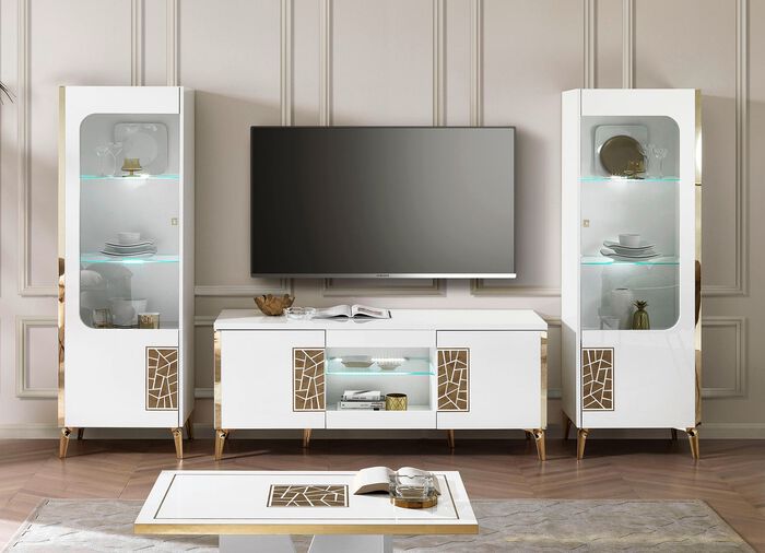 Meubelserie met LED-verlichting 