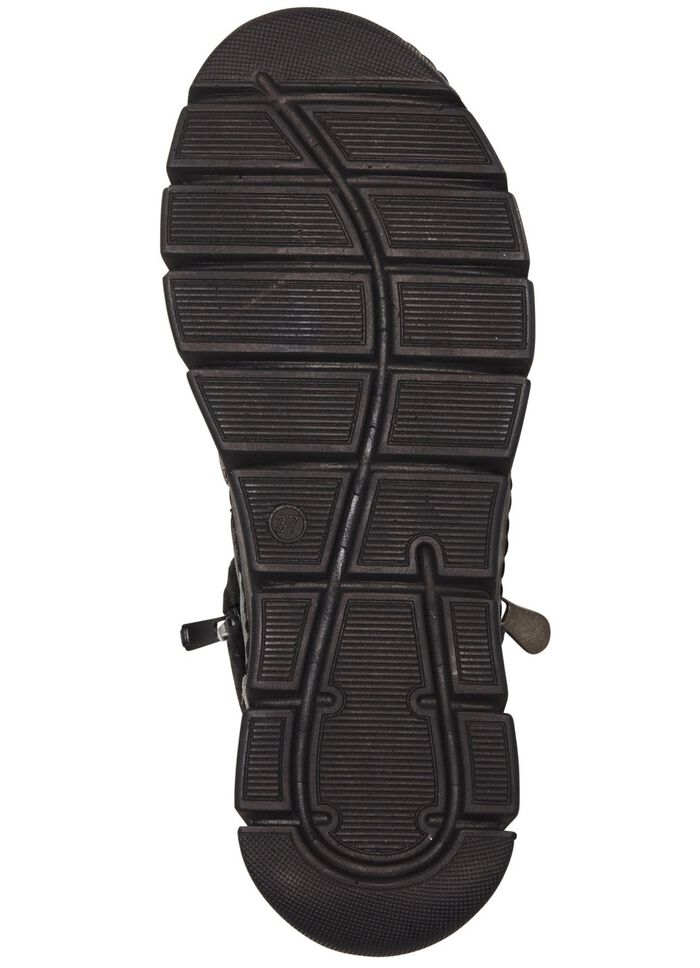 ELENA EDEN laarsje met zwarte pluche kraag 