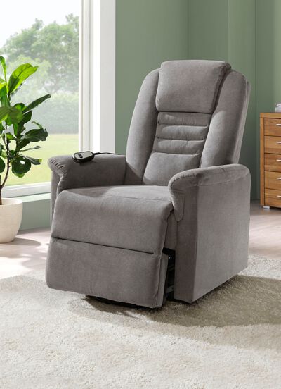 Tv-fauteuil met motor en opstahulp 