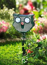 Ultrasoon dierenafschriksysteem op zonne-energie uil 