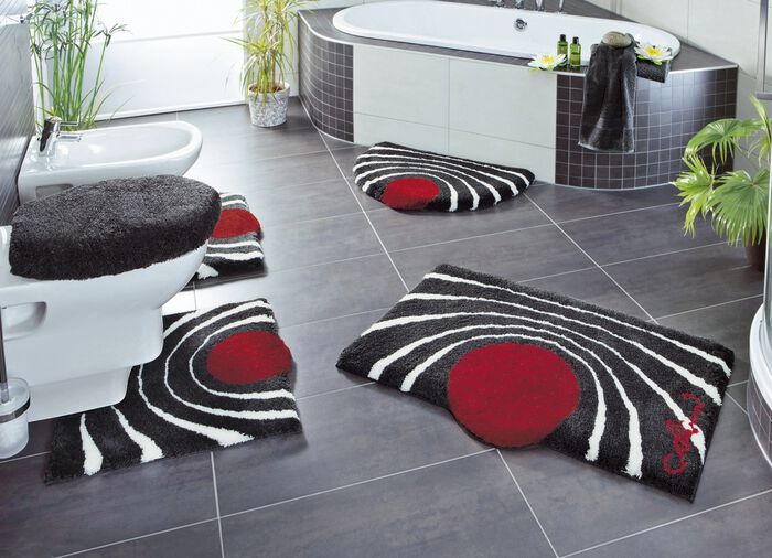 Luigi Colani badkamerset van Grund ANTRACIET