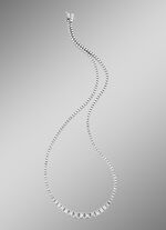 Hoog-karaats collier in witgoud met 83 briljant geslepen diamanten 