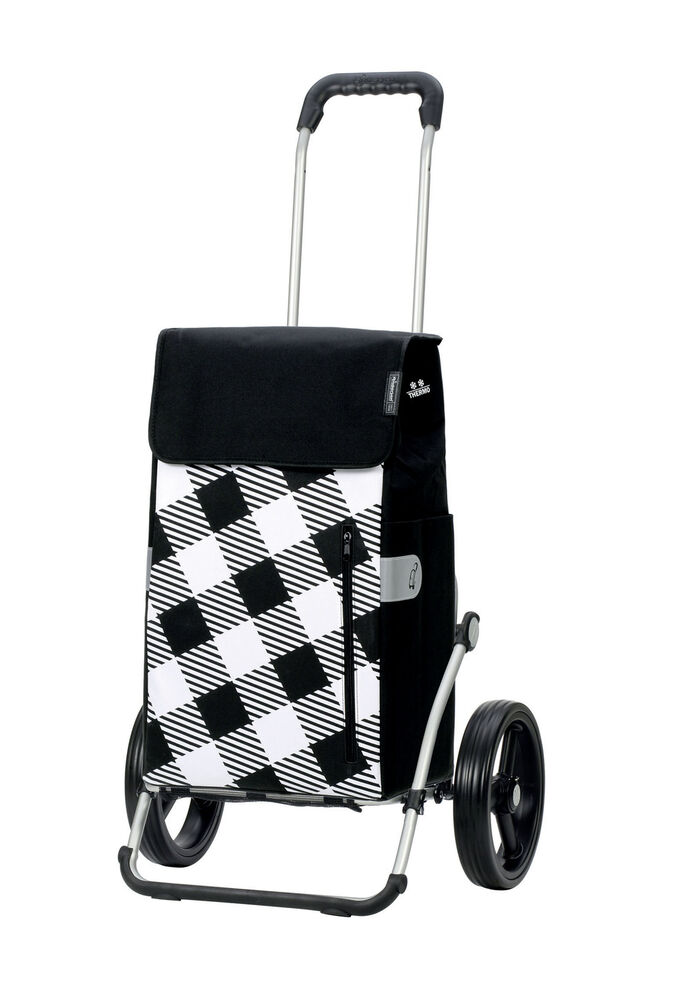 Boodschappentrolley ZWART