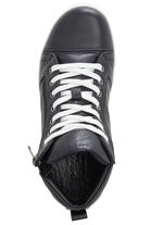 Gemini veterlaarzen met praktische zijrits ZWART