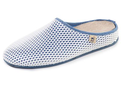 Comfortabele damespantoffels, breedte H, met uitneembaar voetbed 