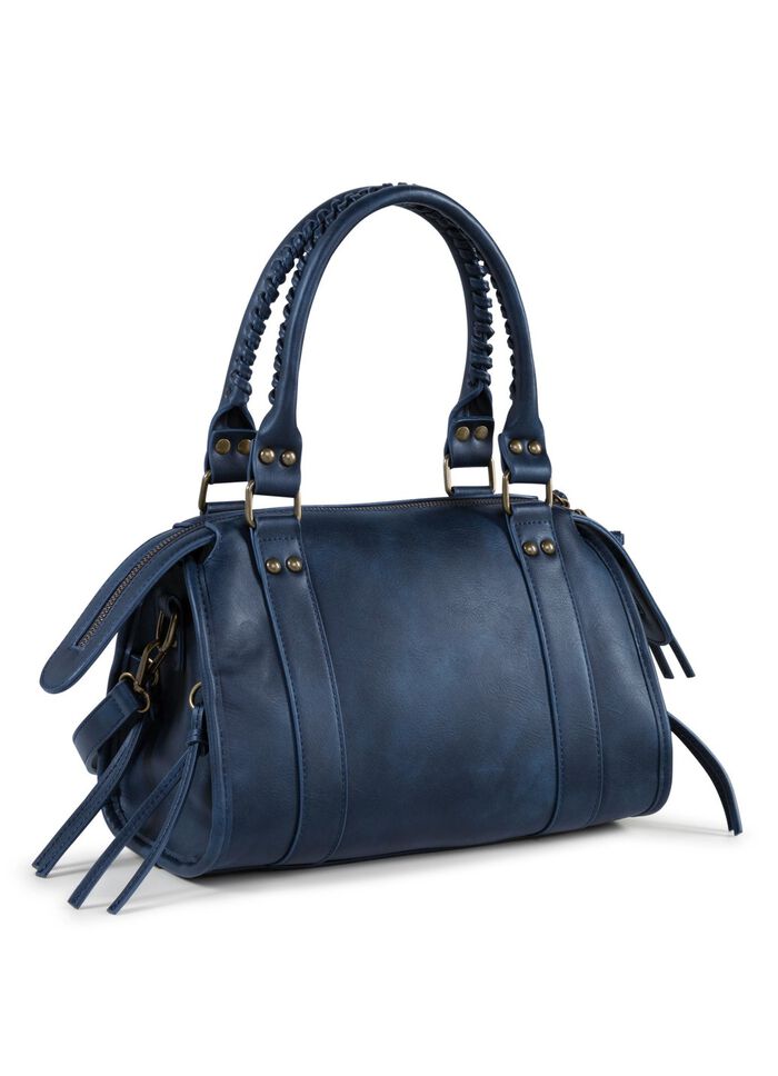 Collezione Alessandro tas met speelse versieringen DONKERBLAUW