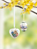 Hutschenreuther jaarhanger 2024 gemaakt van hoogwaardig porselein 