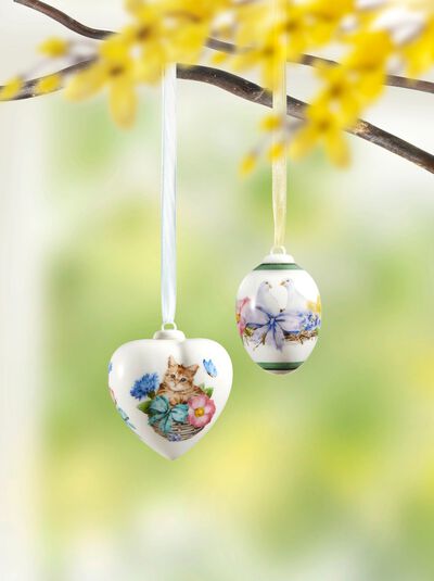 Hutschenreuther jaarhanger 2024 gemaakt van hoogwaardig porselein 