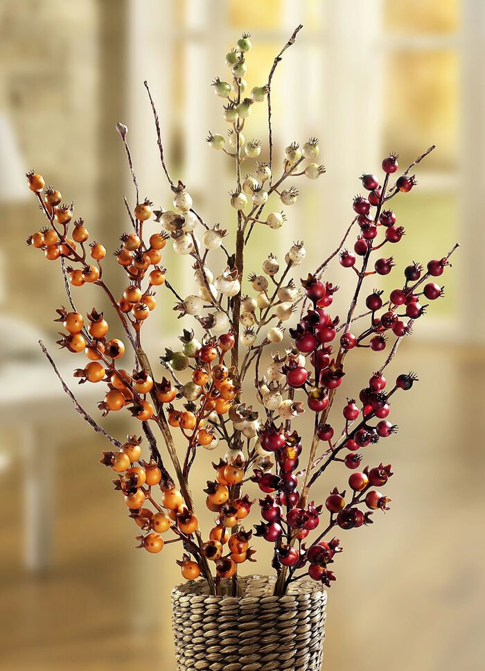 Mooie bessentakken, set van 3 