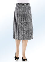 Rok met geplooide plooien rondom 