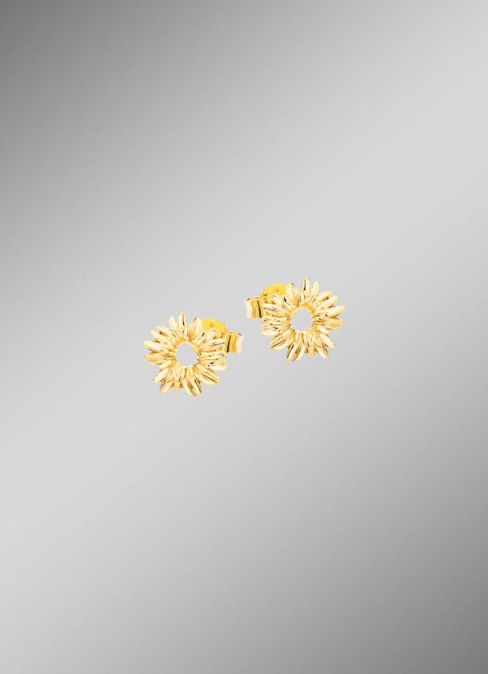 Chique oorbellen in een bloemendesign 